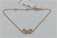 Armband Crivelli Dame in Rosègold Diamante 370-XB2776